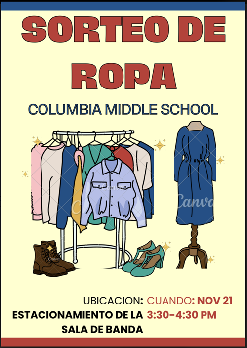 Clothing Giveaway Spanish